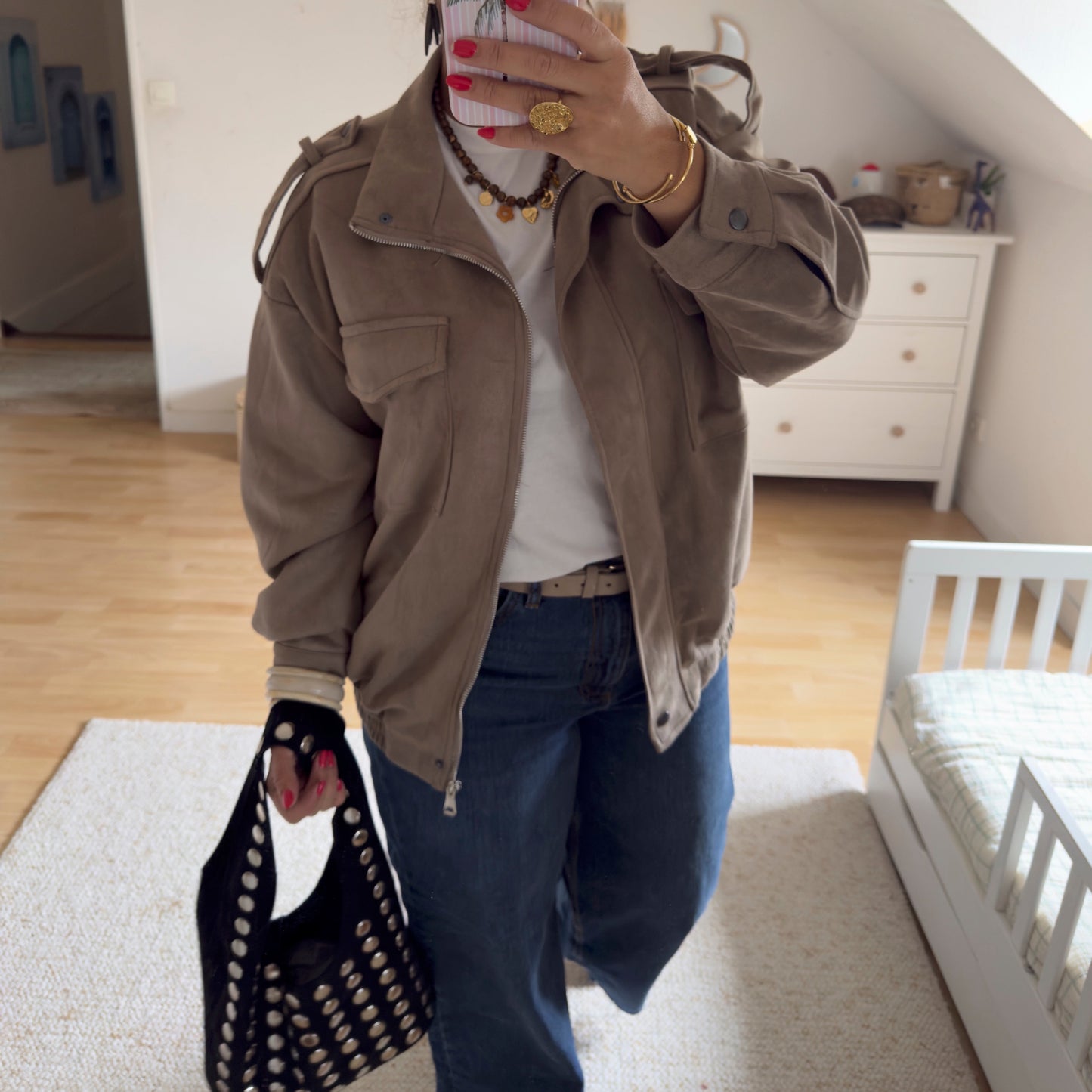 VESTE BEIGE SARAH