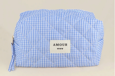 👜 Grande trousse Bleu