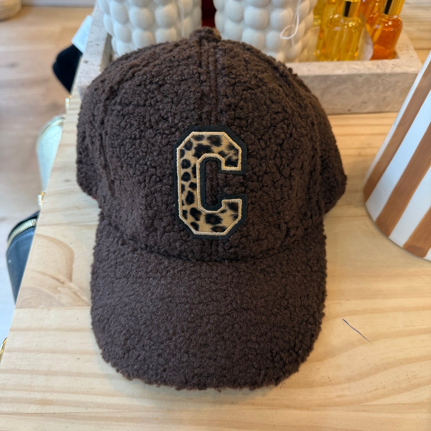 Casquette moumoute Marron