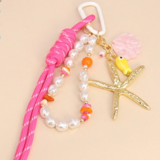 GRIGRI DE SAC "ETOILE MER" Rose