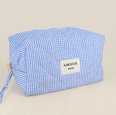 👜 Grande trousse Bleu