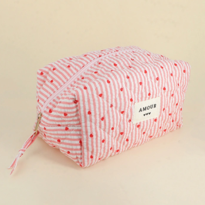 👜 Grande trousse Rose