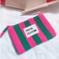 Pochette Rayée "J'peux Pas, J'ai La Flemme"