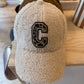 Casquette moumoute beige