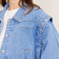 💙 Veste en jean à clous – 100 % coton