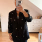 Blazer Noir « Cœur »