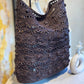 👜 Sac 100% raphia crochet Marron