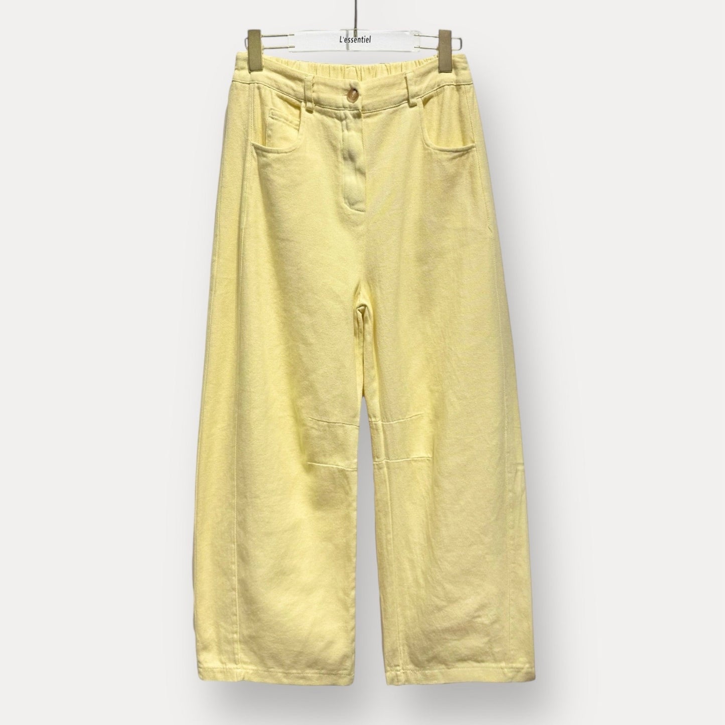 Jean Barrel Jaune– 100% Coton (Copie)