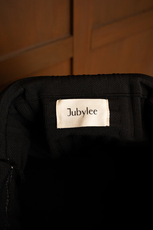 Sac Pochette Texturé Noir