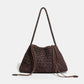 Sac tressé marron vegan