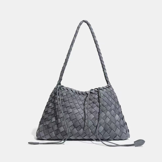 Sac tressé Gris vegan