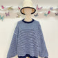 Pull marinière oversiz"ICONIC"BLEU